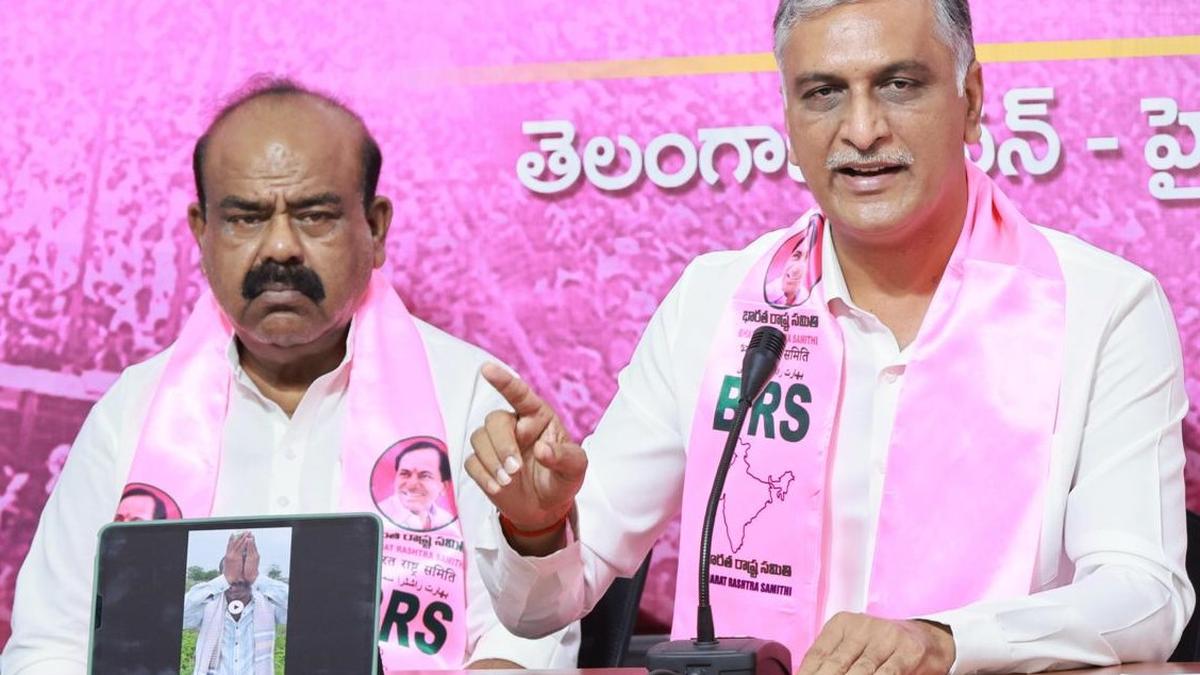 BRS asks Revanth Reddy to press for return of seven mandals, Lower Sileru in meet with Naidu